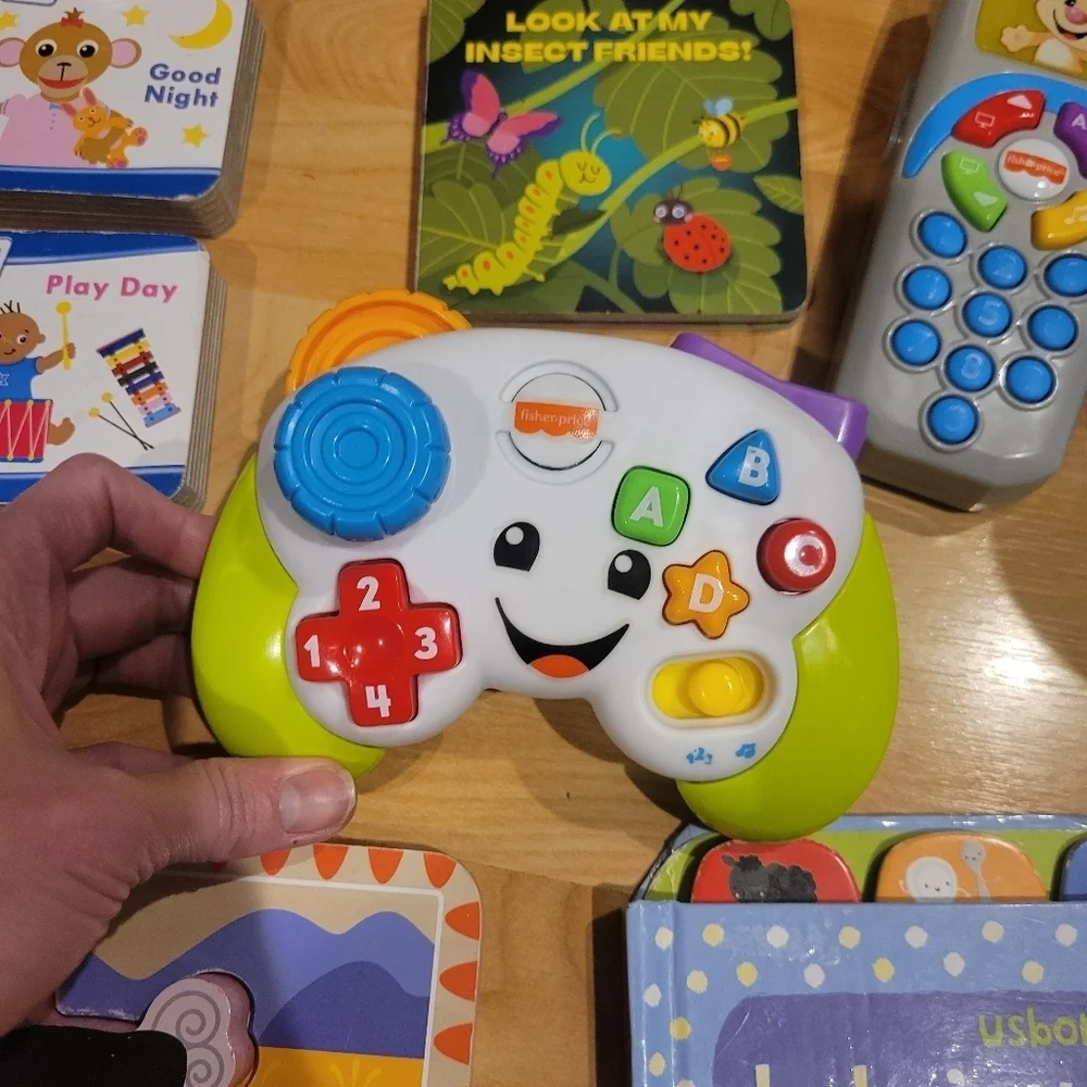Baby Toy Bundle Fisher-Price Usbourn Melissa & Doug 5lb Toy Bundle